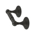 Deltana 98C-Series Classic Toilet Paper Holder Double Post Oil Rubbed Bronze 98C2001-10B